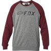 Pánská mikina Fox Apex Crew Fleece Grey/Red