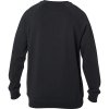 4337 1 panska mikina fox apex crew fleece black white