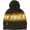 Pánský kulich Fox Overkill Beanie Black/Yellow OS