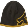Pánský kulich Fox Streamliner Beanie Black/Yellow OS