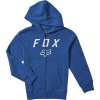 Dětská mikina Fox Youth Legacy Moth Zip Fleece Royal Blue