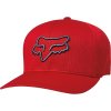 Pánská kšiltovka Fox Lithotype Flexfit Hat Bright Red