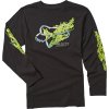 Dětské triko Fox Youth Turn N Burn Ls Tee Black