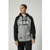 Pánská mikina Fox Emblem Zip Raglan Fleece Heather Graphite
