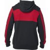 7051 1 panska mikina fox honda zip fleece black red