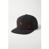 Pánská čepice Fox Chop Shop Snapback Hat Black OS