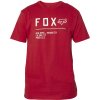 Pánské triko Fox Non Stop Ss Premium Tee Red/White