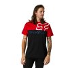 Pánské triko Fox Skew SS Crew Tee Flame Red