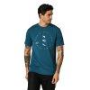 Pánské triko Fox Clean Up SS Tech Tee - Slate Blue