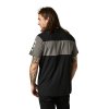 Pánské triko Fox Mirer Ss Crew Tee - Black