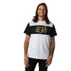Pánské triko Fox Mirer Ss Crew Tee - Optic White