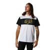 Pánské triko Fox Mirer Ss Crew Tee - Optic White