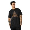 Pánské triko Fox Single Track Ss Tee - Black