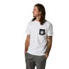 Pánské triko Fox Relm Ss Prem Pkt Tee - Optic White