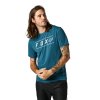 Pánské triko Fox Pinnacle Ss Tech Tee - Slate Blue