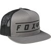 Pánská kšiltovka Fox Racing Pinnacle Mesh Snapback OS Petrol