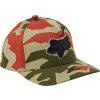 Dětská kšiltovka Fox Racing Youth Epicycle 110 Snapback - Green Camo - OS