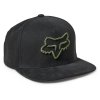 Pánská čepice Fox Instill Snapback 2.0 Hat Black/Green OS