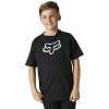 Dětské triko Fox Youth Legacy Ss Tee - Black