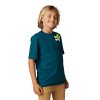 Dětské triko Fox Yth Toxsyk Ss Tee - Heather Midnight Blue