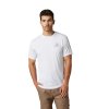 Pánské triko Fox Finisher Ss Tech Tee - Optic White