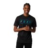 Pánské triko Fox Pinnacle Ss Tech Tee - Black/Blue