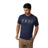 Pánské triko Fox Pinnacle Ss Tech Tee - Heather Deep Cobalt