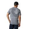 Pánské triko Fox Big Influence Ss Tech Tee - Heather Graphite