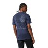 Pánské triko Fox Big Influence Ss Tech Tee - Heather Deep Cobalt