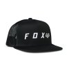 Dětská čepice Fox Yth Absolute Snapback Mesh Hat - Black