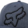 Pánská kšiltovka Fox Clouded Flexfit 2.0 Hat - Heather Deep Cobalt