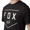 Pánské triko Fox Shield Ss Tech Tee - Black