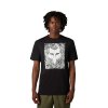Pánské triko Fox Auxlry Ss Tech Tee - Black