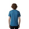 Pánské triko Fox Turnout Ss Tech Tee - Dark Slate