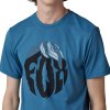 Pánské triko Fox Turnout Ss Tech Tee - Dark Slate