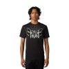Pánské triko Fox The Format Ss Tech Tee - Black