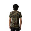 Pánské triko Fox Vzns Ss Tech Tee Camo - Green Camo