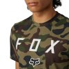 Pánské triko Fox Vzns Ss Tech Tee Camo - Green Camo