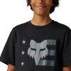 Dětské triko Fox Yth Unity Ii Ss Tee - Black