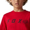 Dětské triko Fox Yth Absolute Ss Tee - Flame Red