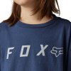 Dětské triko Fox Yth Absolute Ss Tee - Deep Cobalt