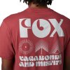 Pánské triko Fox Rockwilder Ss Prem Tee - Scarlet