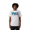 Pánské triko Fox Barb Wire Ii Ss Prem Tee - Optic White