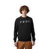 Pánská mikina Fox Absolute Crew Fleece - Black