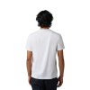 Pánské triko Fox Level Up Ss Pkt Tee - White