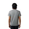 Pánské triko Fox Level Up Ss Pkt Tee - Heather Graphite
