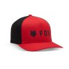 Pánská kšiltovka Fox Absolute Flexfit Hat - Flame Red