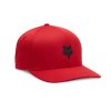 Pánská čepice Fox Fox Head Tech Flexfit Hat - Flame Red