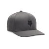 Pánská kšiltovka Fox Fox Head Tech Flexfit Hat - Steel Grey