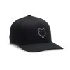Pánská kšiltovka Fox Fox Head Flexfit Hat - Black